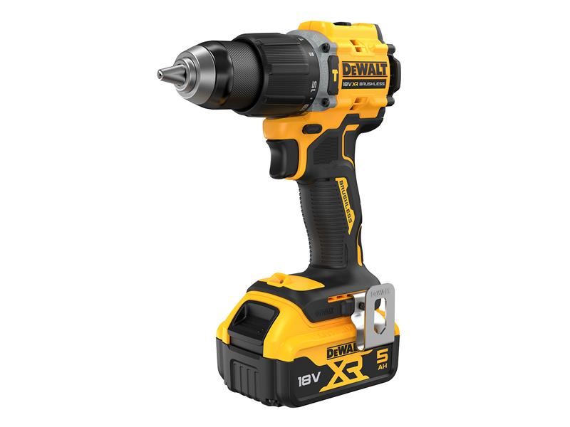 DeWalt Power Tools DCD799P2T XR Brushless Combi Drill 18V 2 x 5.0Ah Li-ion