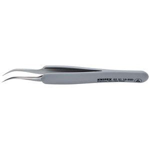 Draper RUBBER TWEEZERS ESD S/STEEL 13224 13224 ESD Precision Tweezers with rubber handles ESD