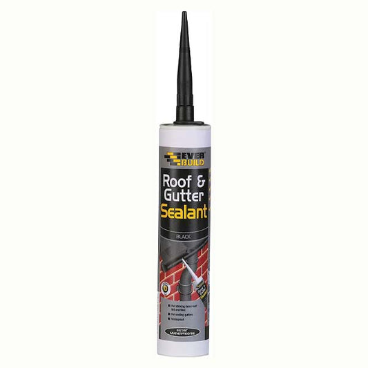 EVERBUILD Roof and Gutter Sealant Adheres fast to most surfaces