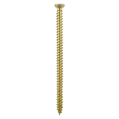 TIMCO Multi-Fix Concrete Screw - ZYP 7.5 x 40 Gold Pack 100
