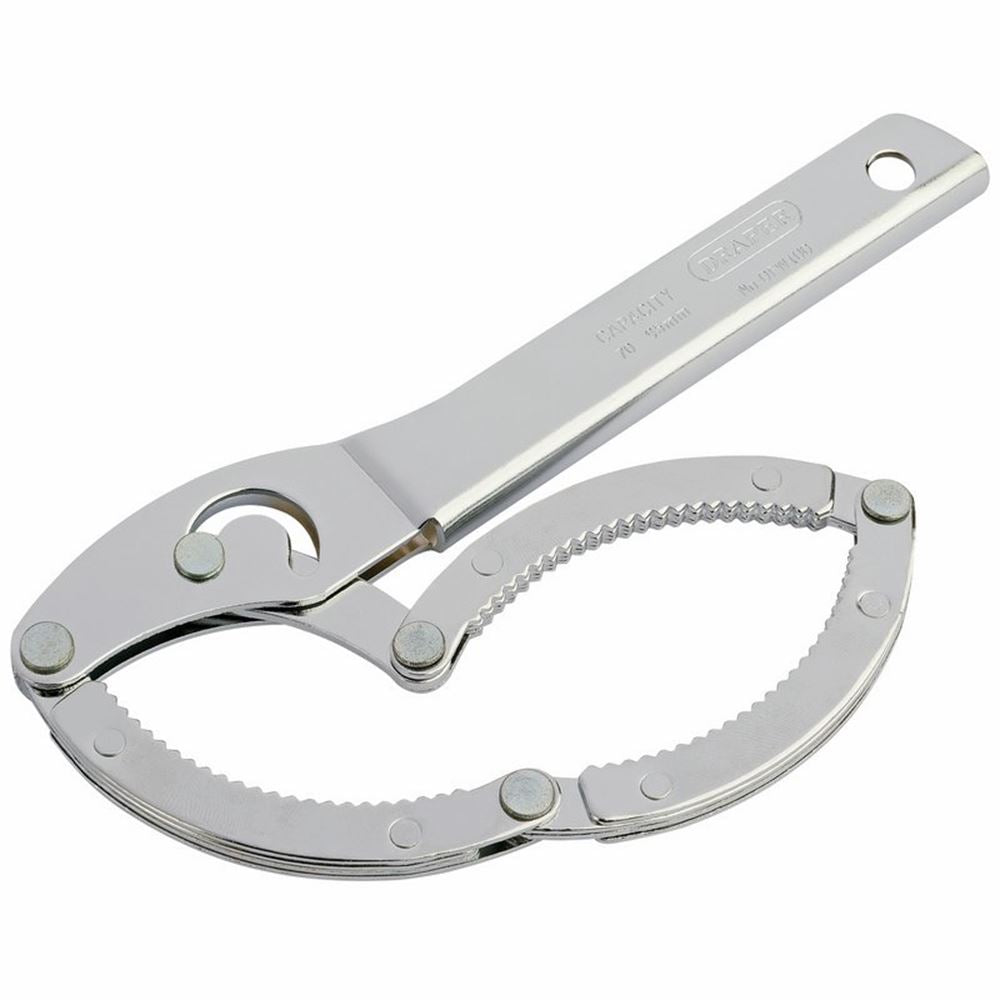 Draper OIL FILTER WRENCH (100MM CAP) 10784 Oil Filter Wrench, 100mm
