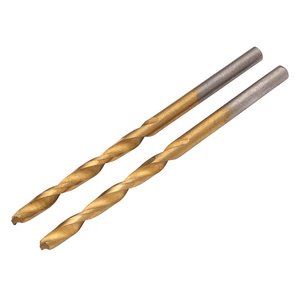 Draper TITANIUM DRILL BIT 3.5MM X2 08864 HSS Titanium Nitride Coated Drill Bits