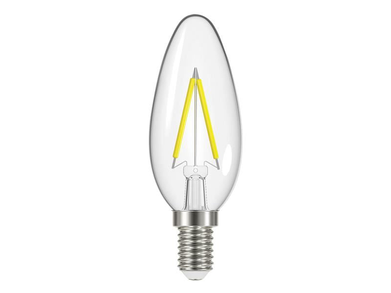 Energizer� S12869 LED SES (E14) Candle Filament Non-Dimmable Bulb, Warm White 470 lm 4W