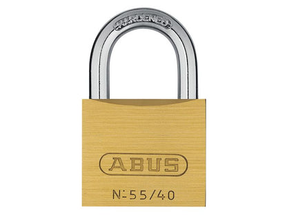 ABUS 02856 55/40mm Brass Padlock