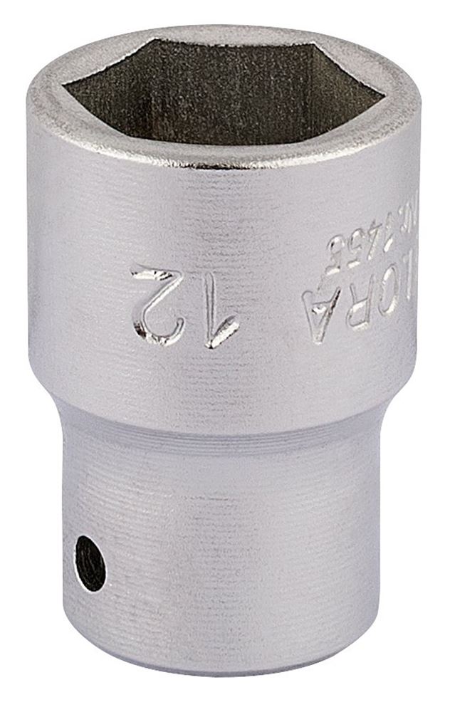 Draper 12MM HEX SOCKET 1/4DRIVE 11101 1/4" Sq. Dr. Metric Hexagon Sockets