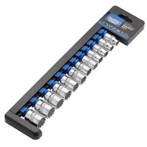 Draper 3/812PC MULTIDRIVE SOCKET SET 50160 3/8" Sq. Dr. Draper Expert Multi-DriveÂ® Socket Set (12 Piece)