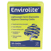 Envirolite Cloth Large Yellow Pk50
