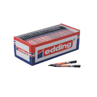 Edding 361 Drywipe Marker Blk Pk200