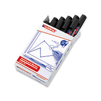 Edding 360 Drywipe Marker Black Pk10