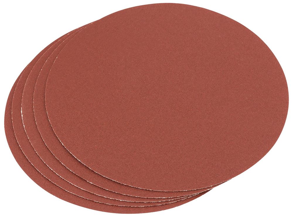 83864 Draper Aluminium Oxide Sanding Discs, 150mm, 120 Grit (Pack of 5) SD6C Professional Trade DIY Workshop Garage Use