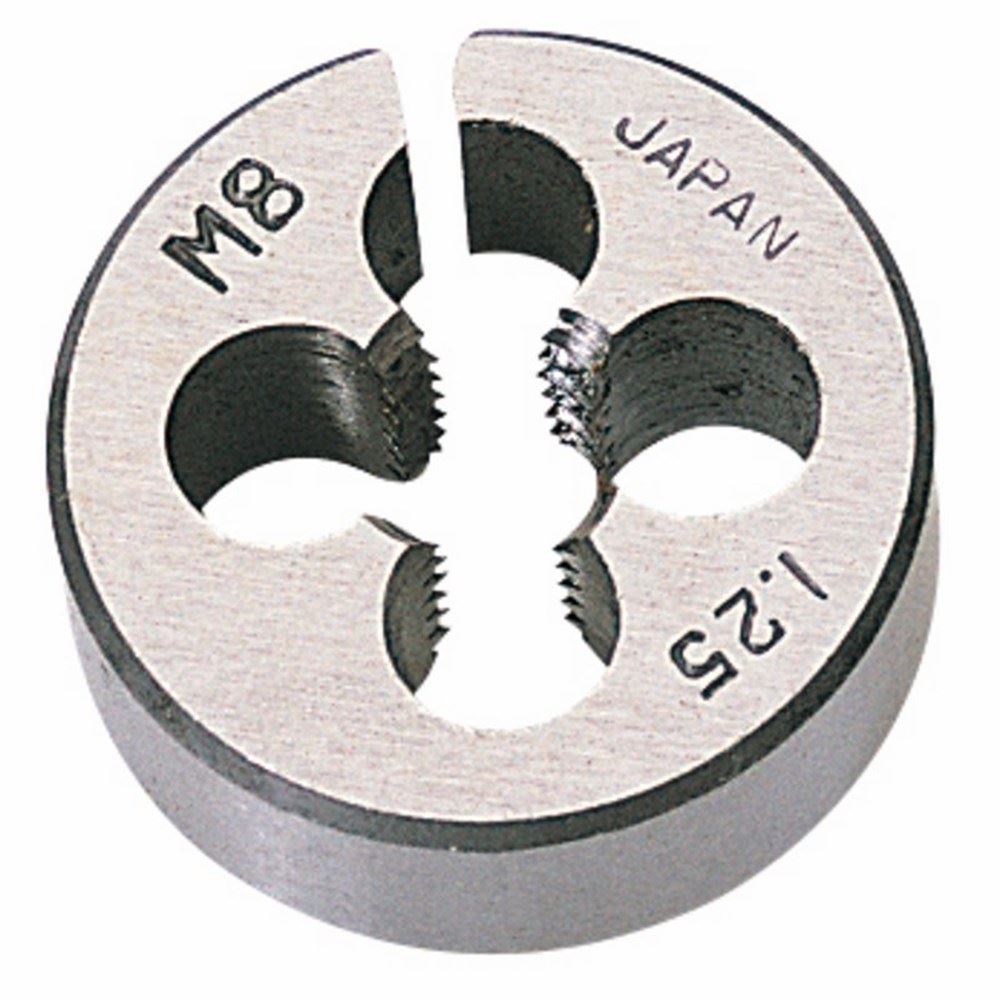 83810 Draper Coarse Circular Die, 1 Outside Diameter, 8mm SKC2B Threading Professional Trade DIY Workshop Garage Use