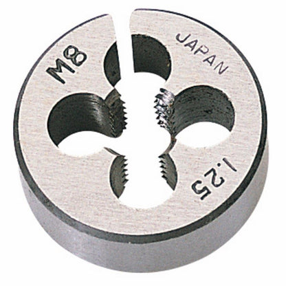 83810 Draper Coarse Circular Die, 1 Outside Diameter, 8mm SKC2B Threading Professional Trade DIY Workshop Garage Use