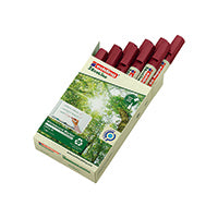 Edding 28 Ecoline Drywipe Pk10 Red