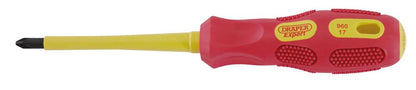 Draper NO.2X100MM PZ TYPE-INS.(PKD) 69229 69229 VDE Approved Fully Insulated PZ TYPE Screwdrivers (Display Packed)
