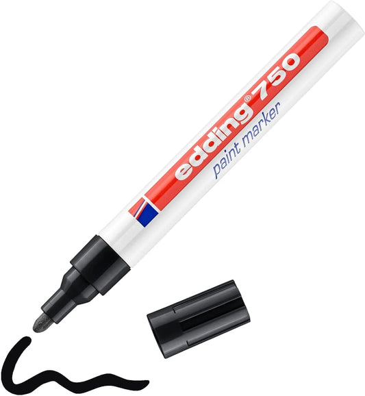 Edding 750 Paint Marker All Colours Round Tip 2-4 mm Paint Marker Heat-Resistant