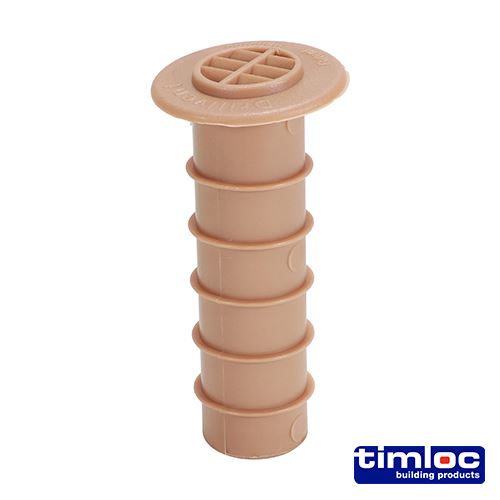 TIMCO Cavity Wall Drill Vent Buff 80 Pack 50
