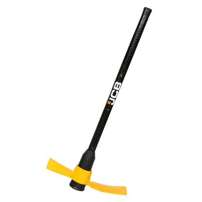 JCB JCBGM01 Mattock 5lb 85mm 55mm Cutter Heavy Duty Steel Grubbing Mattock Garden Pick