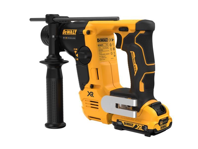 DeWalt DCH072L2 XR BL SDS Plus Hammer Drill 12V 2 x 3.0Ah Li-ion