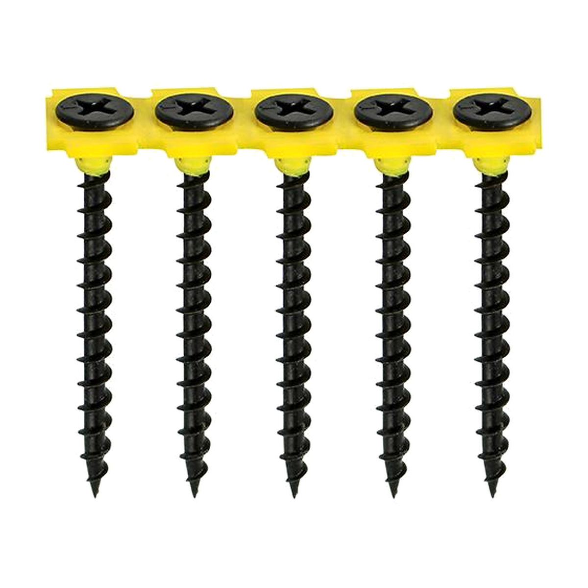 TIMCO Collated Drywall Coarse Black 3.5 x 35 Black Pack 1000