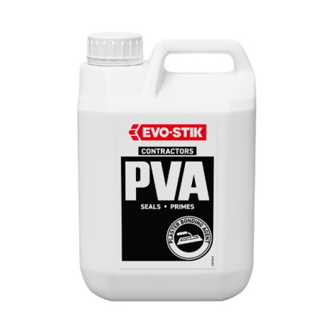 Evo Stik Contractors PVA 5L Adhesive Sealer Bonding Agent Multi Purpose