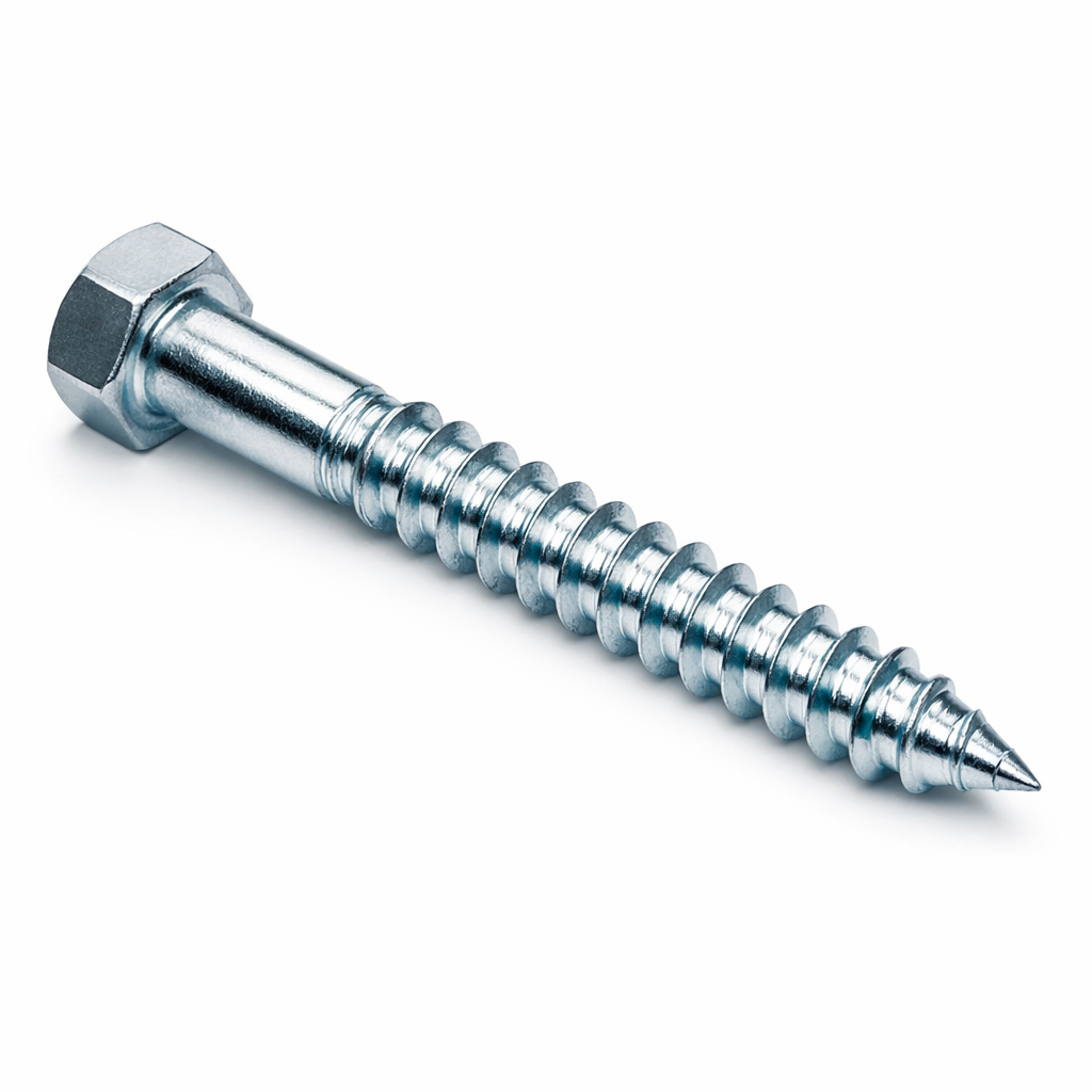 TIMCO Coach Screws Hex Head Silver Zinc Wood Timber Lag Bolt All Sizes