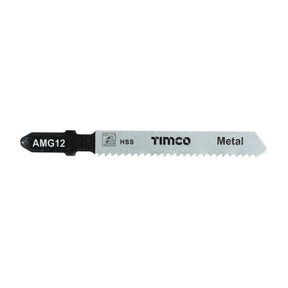TIMCO Jigsaw Blade for Metal T118B Pack 5