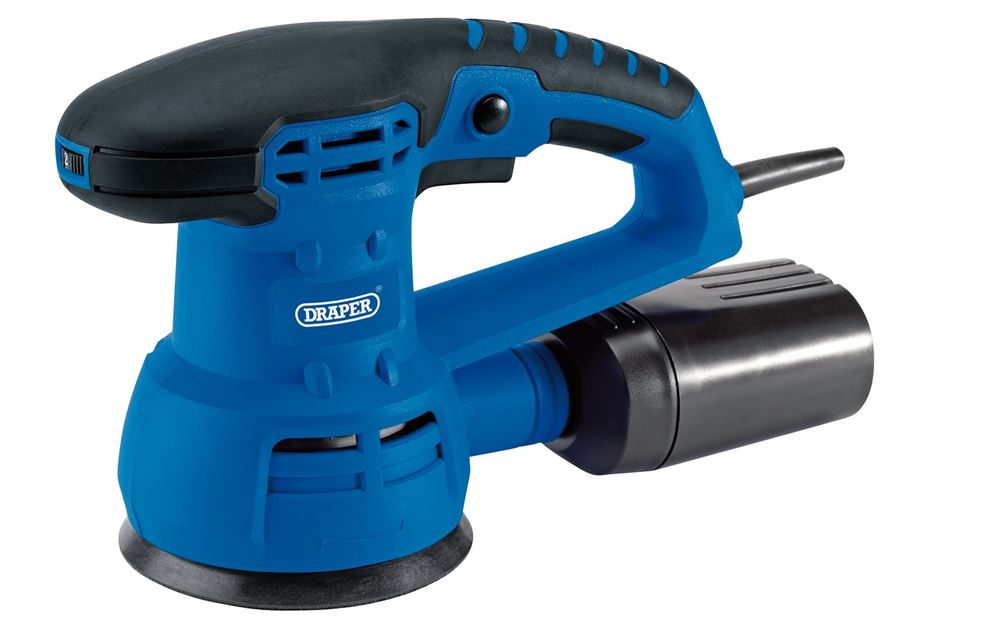 Draper 430W RANDOM ORBIT SANDER 58097 58097 Random Orbit Sander, 125mm, 430W