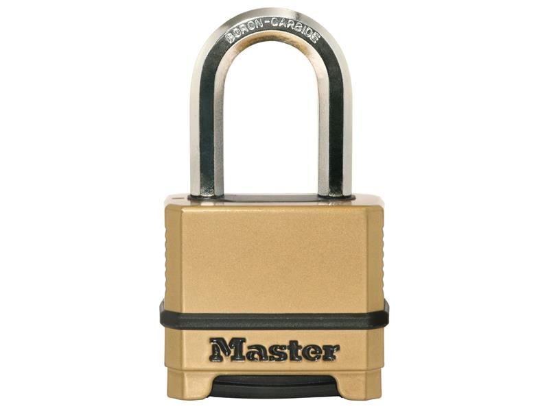 MasterLock M175EURDLF Excell� 4-Digit Combination 50mm Padlock - 38mm Shackle
