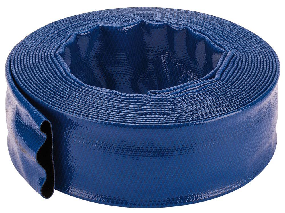 80719 Draper Layflat Hose, 10m x 50mm ASWP6A Pump Petrol Water Pumps Professional Trade DIY Workshop Garage Use