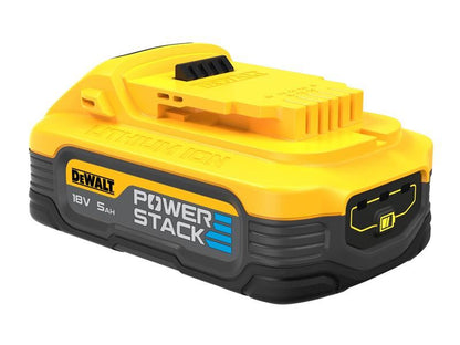 DeWalt DCBP518H2 POWERSTACK Slide Battery Twin Pack 18V 5.0Ah Li-ion