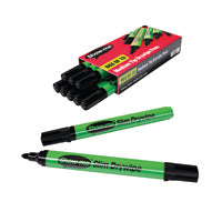 Shwme Med Slim D/Wpe Markr Blk Pk10