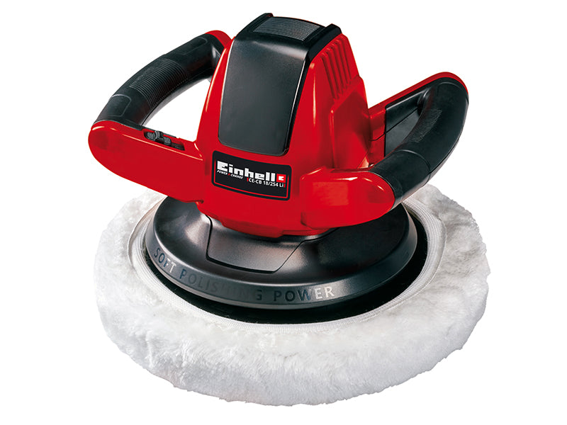 Einhell 2093301 CE-CB 18/254 Li Solo Power X-Change Car Polisher 18V Bare Unit
