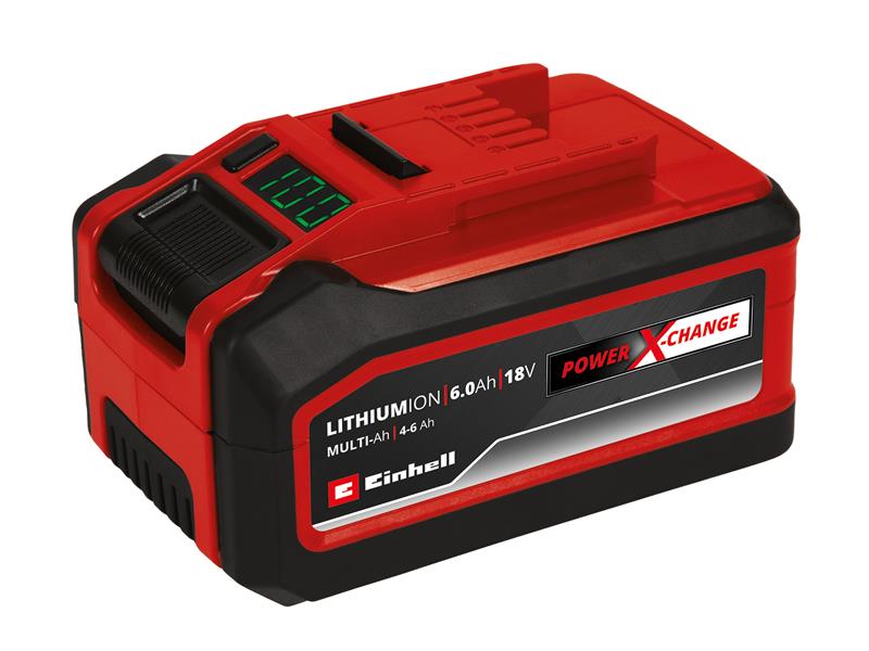 Einhell 4511502 Power X-Change Multi-Ah Battery 18V 4-6Ah Li-ion