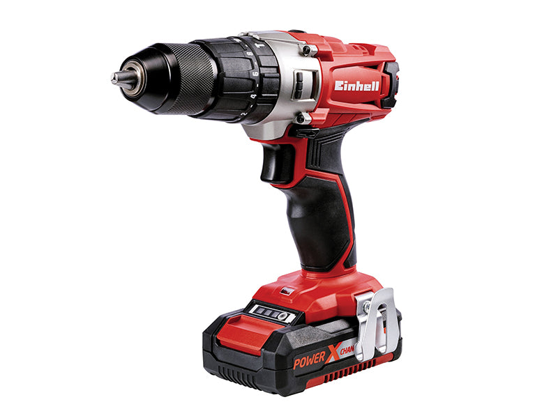 Einhell 4513834 TE-CD 18/2 Li Power X-Change Combi Drill 18V 2 x 1.5Ah Li-ion