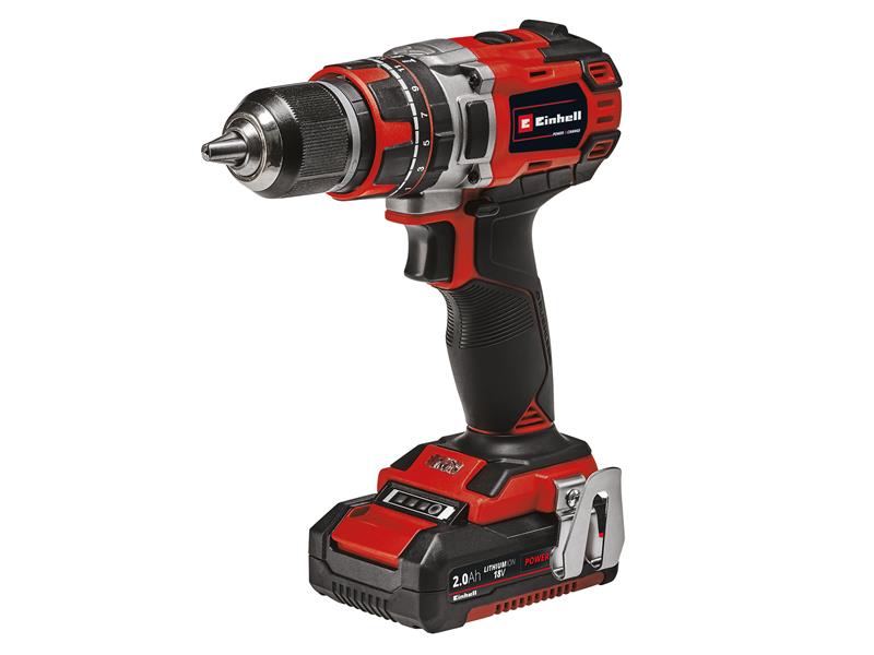 Einhell 4513940 TE-CD 18/50 Li-i BL Power X-Change Combi Drill 18V 2 x 2.0Ah Li-ion