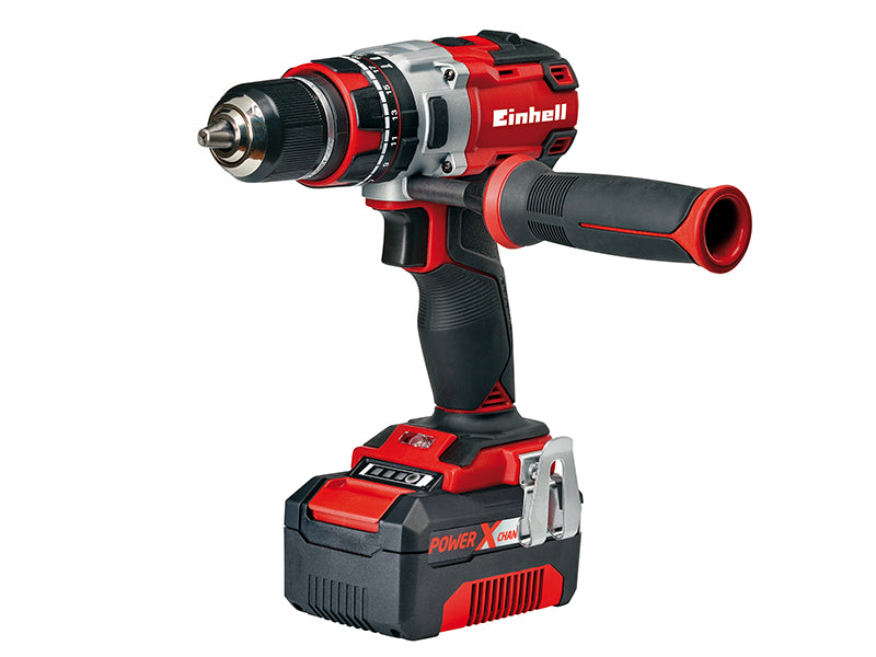 Einhell 4513864 TE-CD 18 Li-i BL Power X-Change Brushless Hammer Drill 18V 1 x 4.0Ah Li-ion