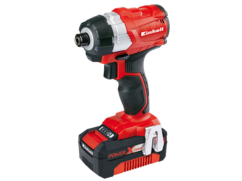 Einhell 4510035 TE-CI 18 Li BL Power X-Change Impact Driver 18V 1 x 4.0Ah Li-ion