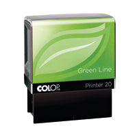 Colop Word Stamp Green Line Received