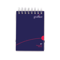 Graffico PP Wirebound Notebk A7 140P