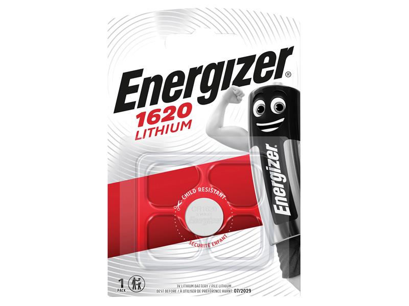 Energizer� S341 CR1620 Coin Lithium Battery (Single)