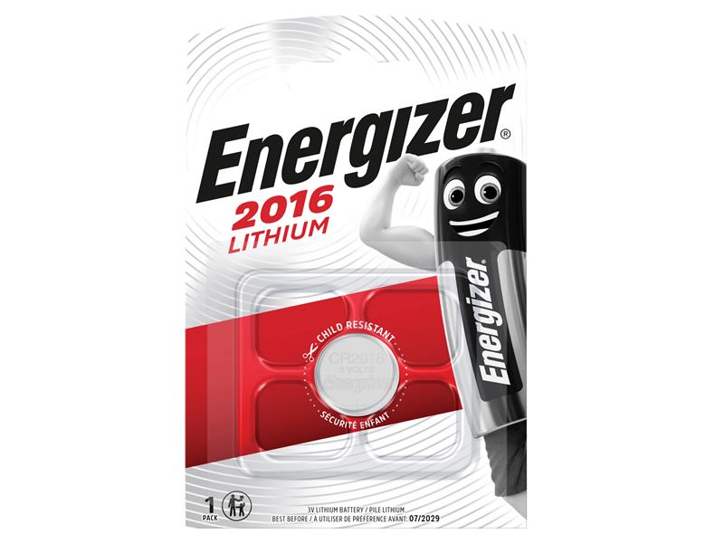 Energizer� S350 CR2016 Coin Lithium Battery (Single)