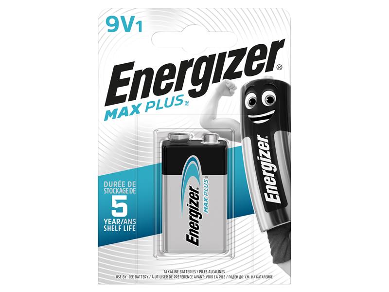 Energizer� S13463 MAX PLUS� 9V Alkaline Battery (Pack 1)