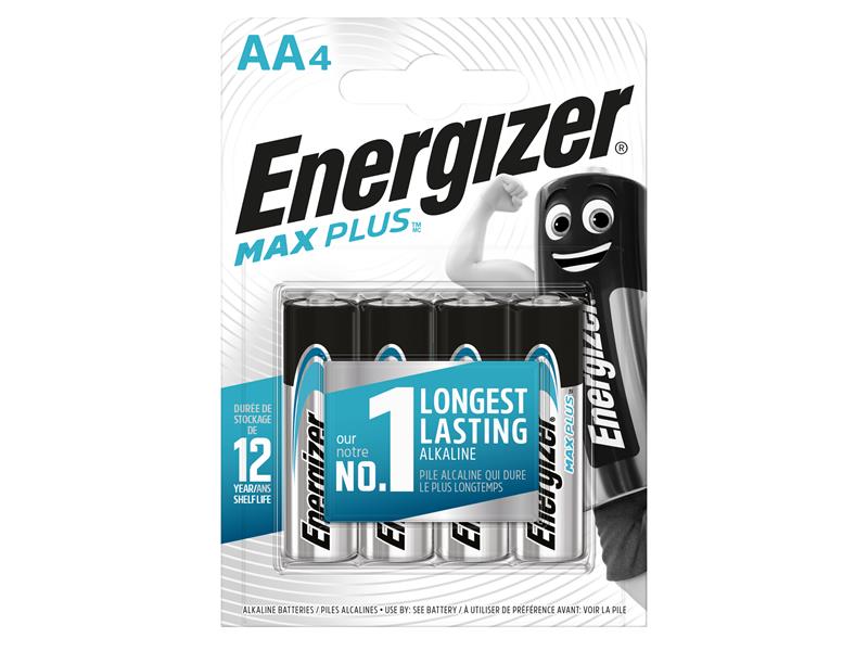 Energizer� S13457 MAX PLUS� AA Alkaline Batteries (Pack 4)