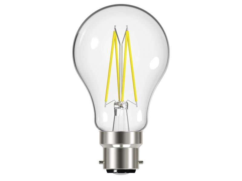 Energizer� S12851 LED BC (B22) GLS Filament Dimmable Bulb, Warm White 806 lm 7.2W