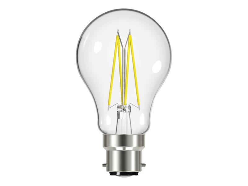 Energizer� S12864 LED BC (B22) GLS Filament Non-Dimmable Bulb, Warm White 806 lm 6.7W