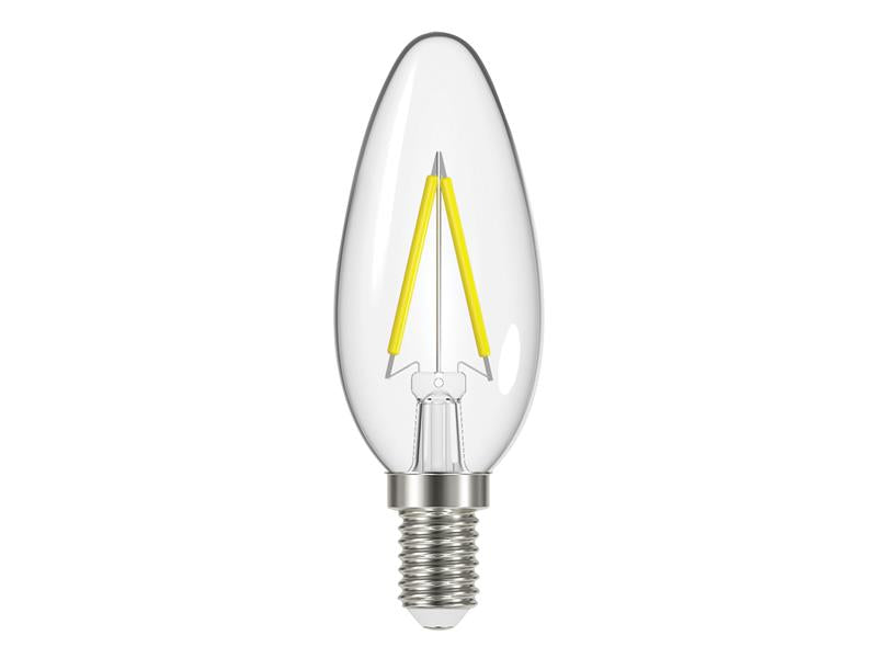 Energizer� S12869 LED SES (E14) Candle Filament Non-Dimmable Bulb, Warm White 470 lm 4W