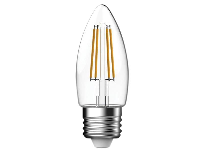 Energizer� S12870 LED ES (E27) Candle Filament Non-Dimmable Bulb, Warm White 470 lm 4W