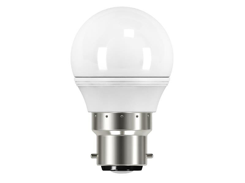 Energizer� S8838 LED BC (B22) Opal Golf Non-Dimmable Bulb, Warm White 470 lm 5.2W