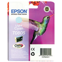 Epson T0805 Photo Ink Cart Light Cy