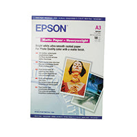 Epson A3 167gsm Matte Hvywght 50Shts